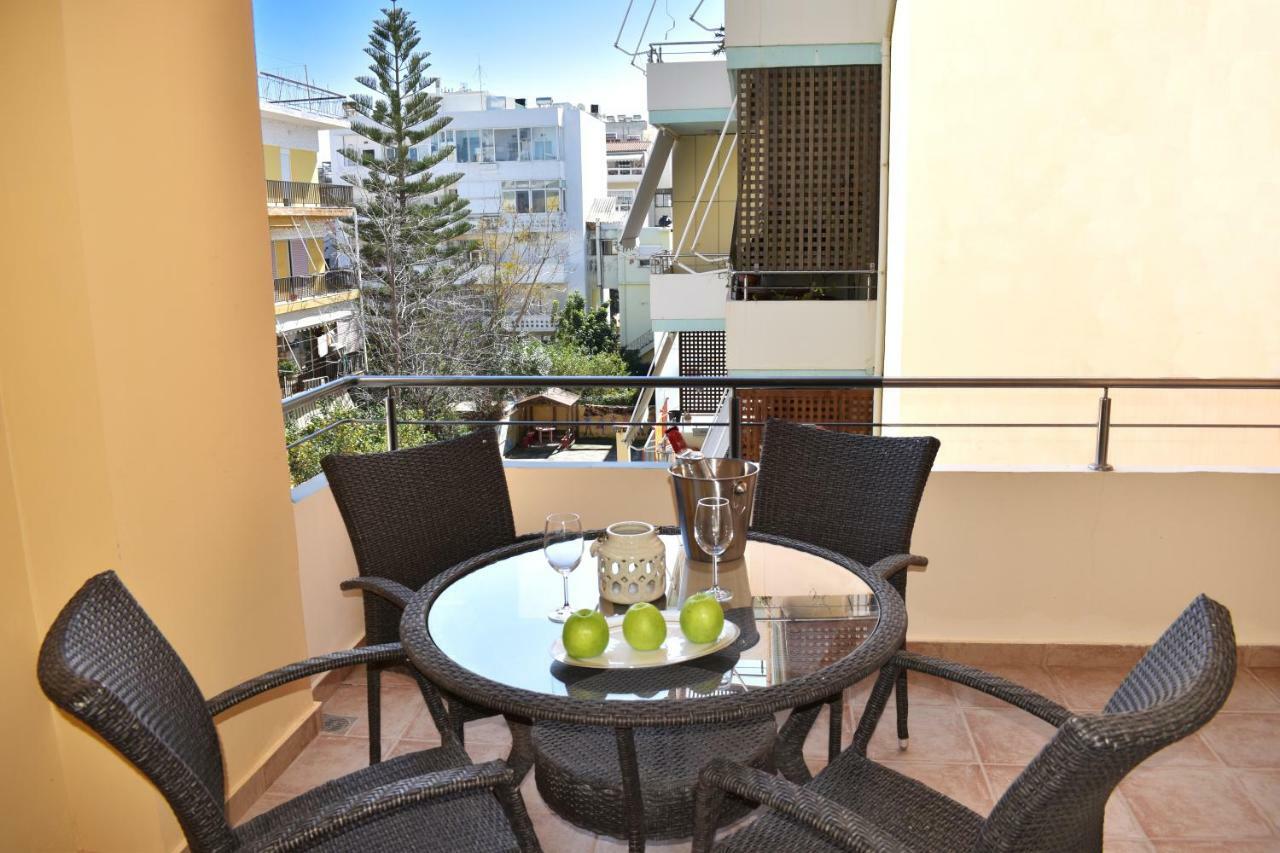Karma Apartment - Next To Sandy Beach La Canea Esterno foto