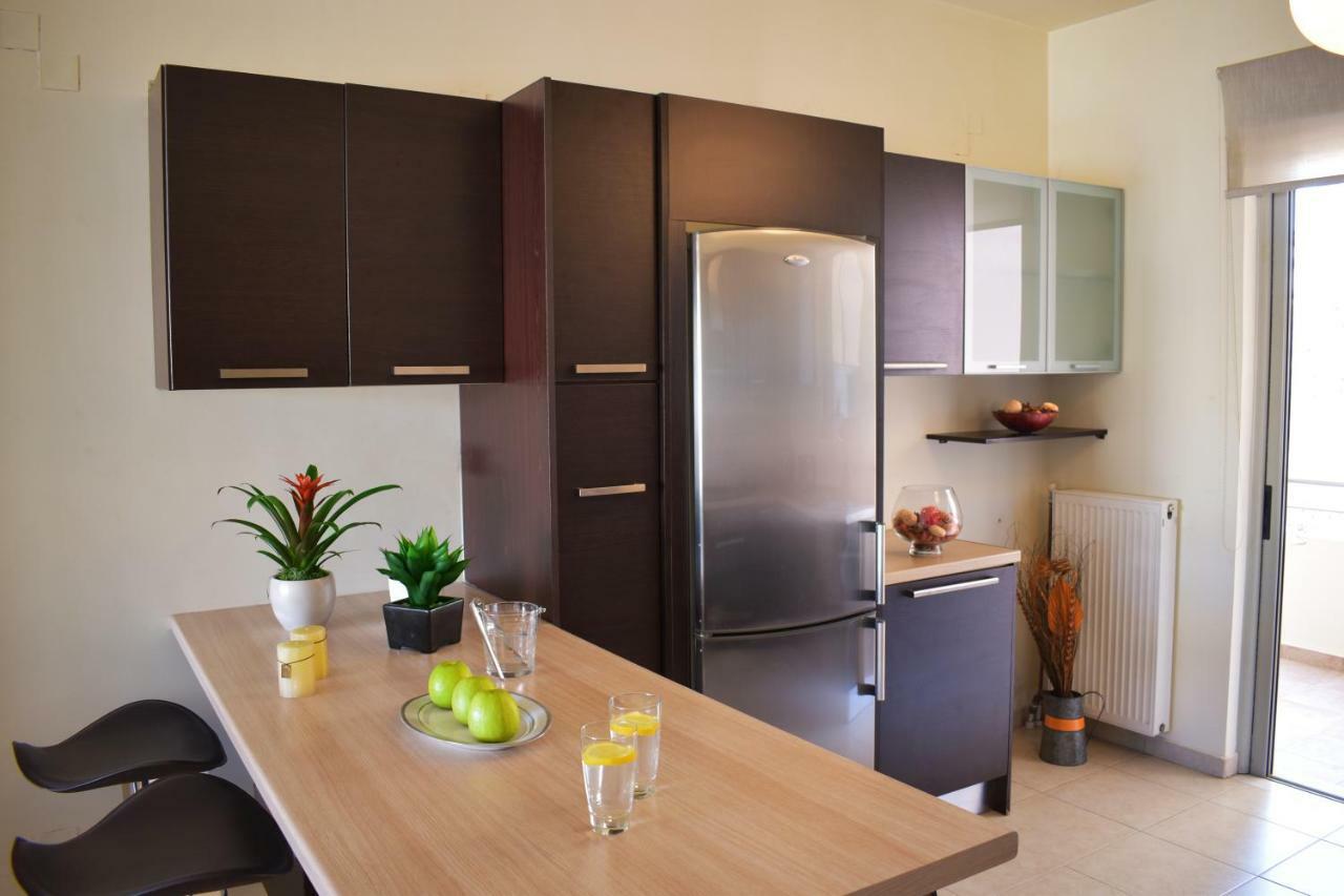 Karma Apartment - Next To Sandy Beach La Canea Esterno foto