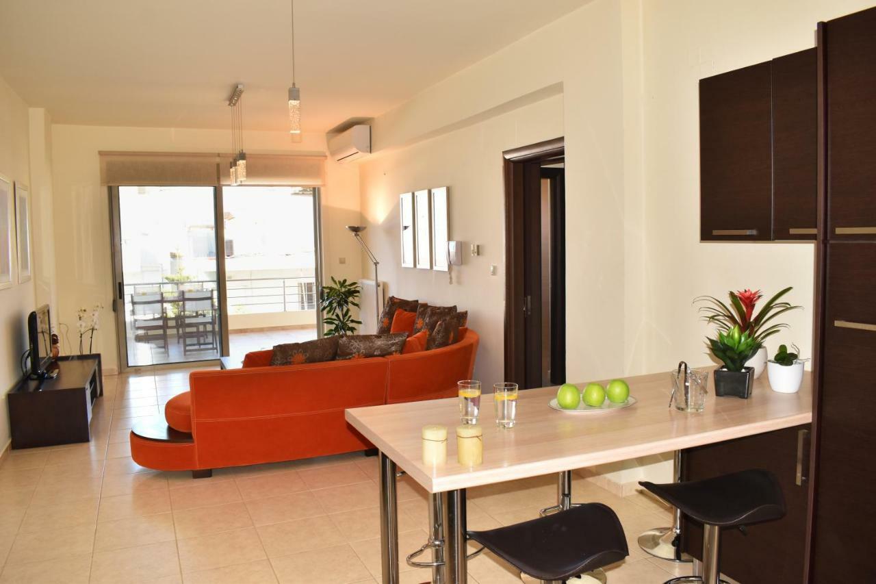 Karma Apartment - Next To Sandy Beach La Canea Esterno foto