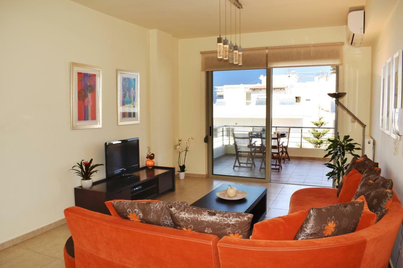 Karma Apartment - Next To Sandy Beach La Canea Esterno foto